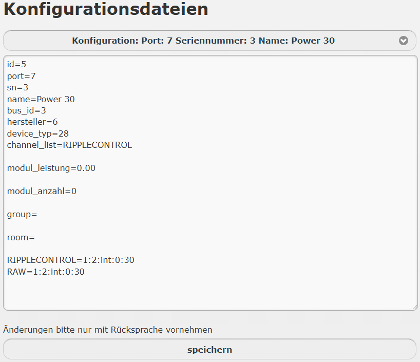 konfigurationsdateien