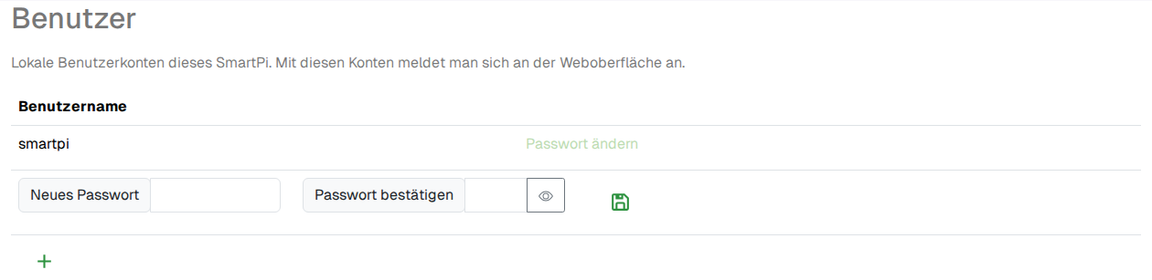 Benutzerverwaltung
